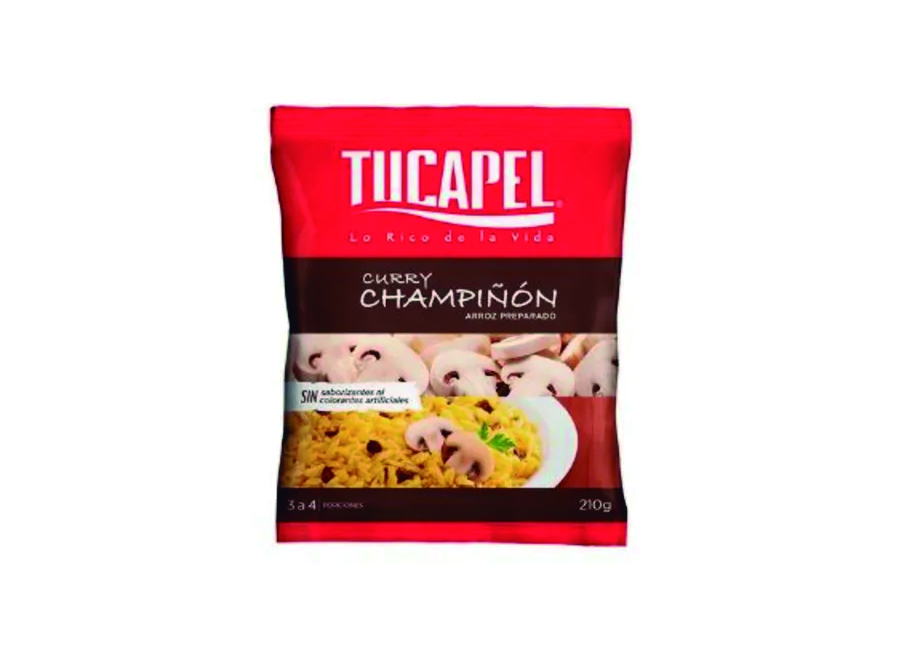  ARROZ PREPARADO CHAMPI�ON 210 GR TUCAPEL 