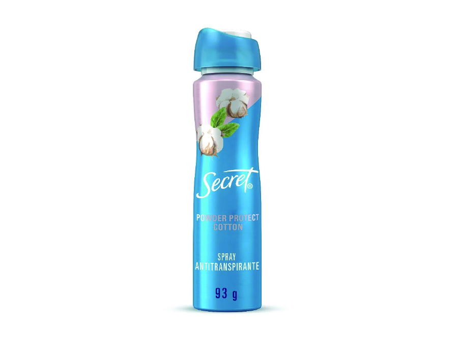  DESODORANTE AEROSOL 93 GR SECRET ALGODON MUJER 