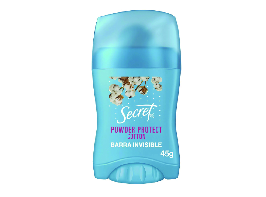  DESODORANTE BARRA  45 GR SECRET ALGODON MUJER 