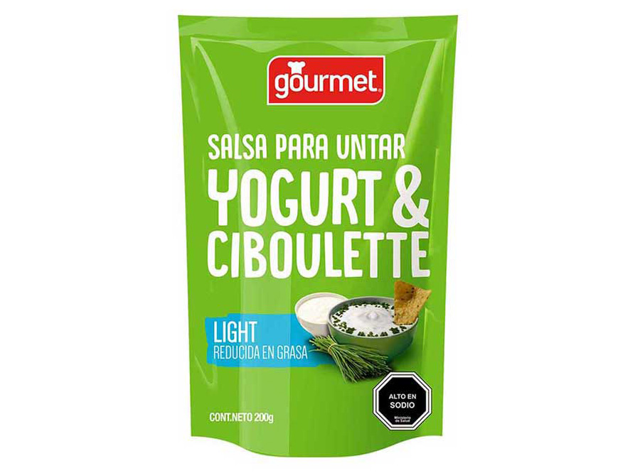  SALSA P/UNTAR YOGURT CIBOULETTE 200 GR GOURMET 
