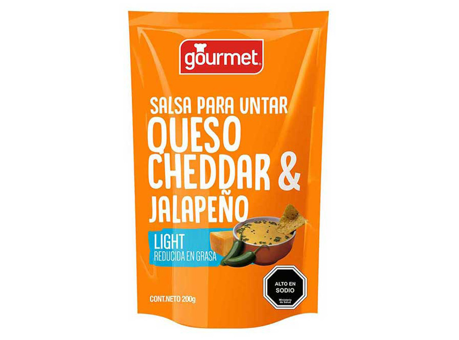  SALSA P/UNTAR CHEDARR JALAPE�O 200 GR GOURMET 