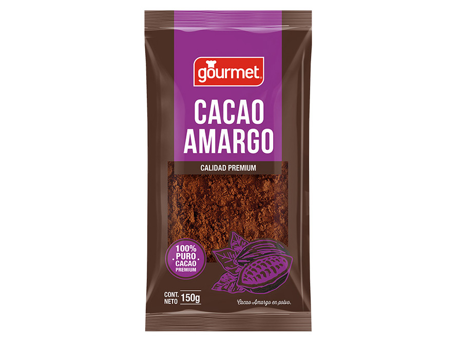  CACAO AMARGO 150 GR GOURMET 