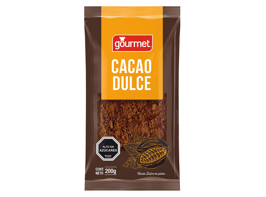  CACAO DULCE 200 GR GOURMET 