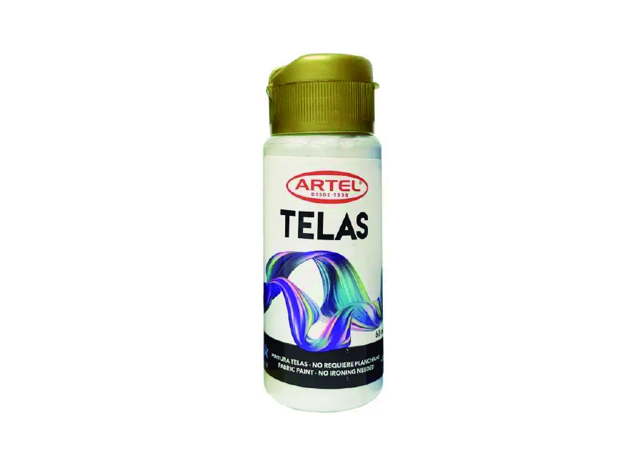  PINTURA GENERO 60 ML PLATA ARTEL 