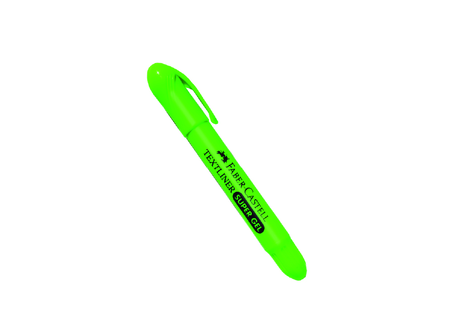 DESTACADOR VERDE TEXTLINER SUPER GEL VERDE 