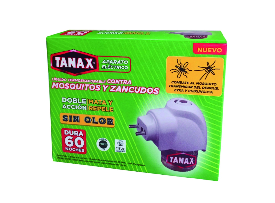  INSECTICIDA ELECT.TANAX LIQ APAR/60 NOCHES M/ZANCU 