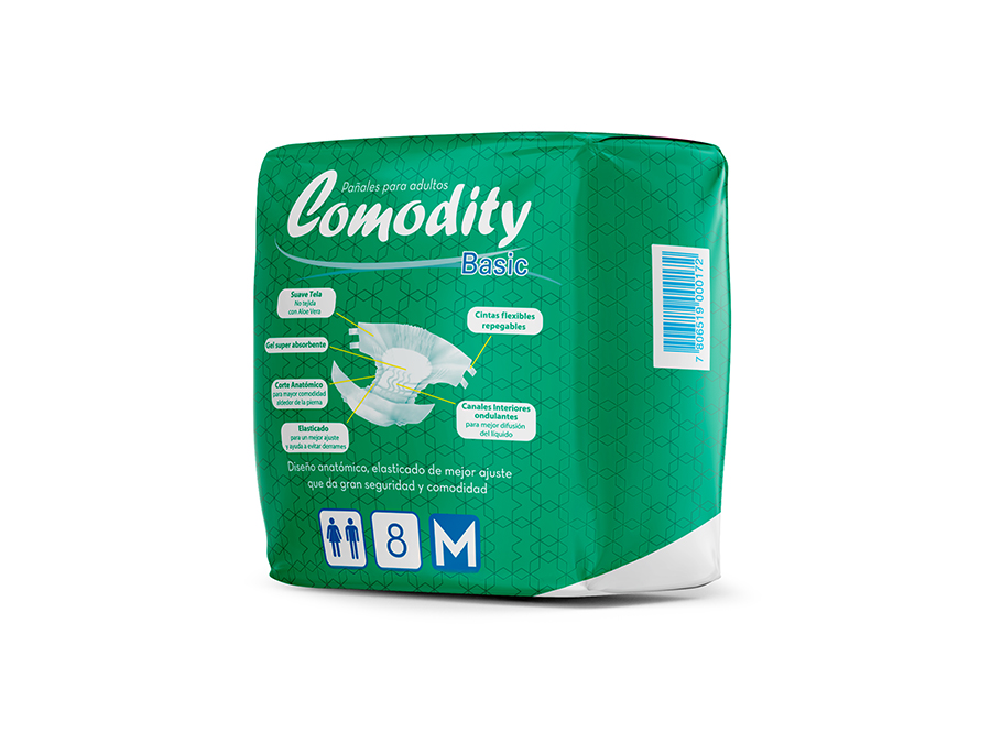  PANAL ADULTO X  8 UN COMODITY BASIC MEDIANO 