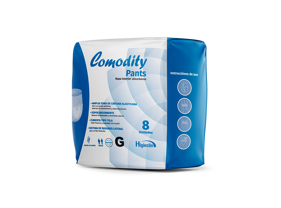  PANAL ADULTO PANTS X  8 UN HIGIECLIN G 