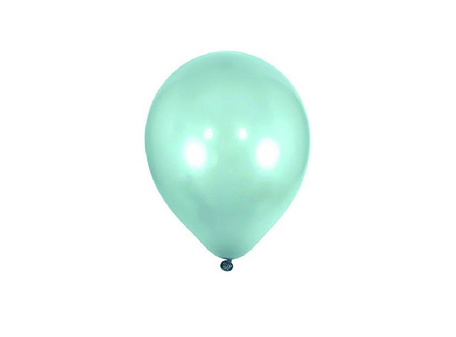  GLOBOS N.  9 CROMADO X 25 UN CELESTE KIKO 