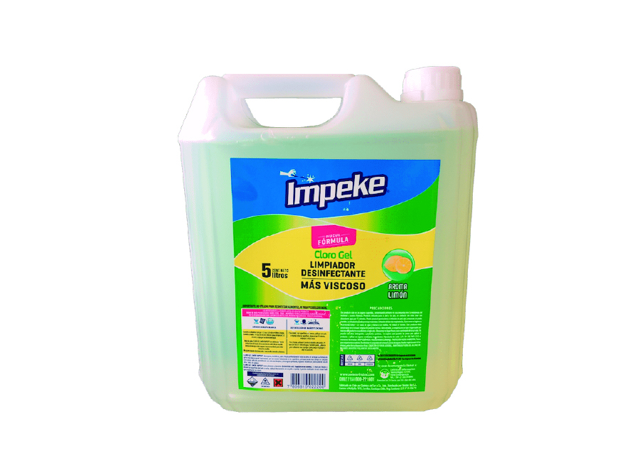  CLORO GEL  5 LT IMPEKE LIMON 