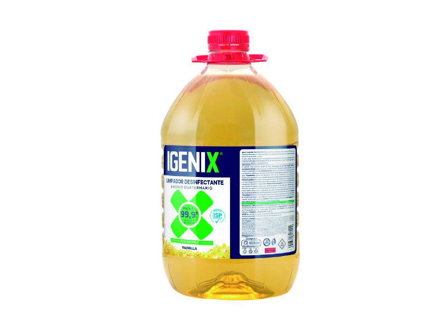  LIMPIADOR PISO   5 LT IGENIX DESF.C/AMONIO VAINILL 