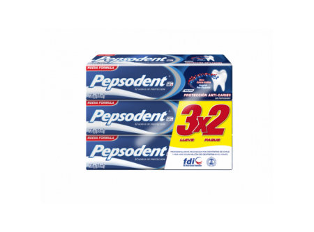  PASTA DENTAL 130 GR PEPSODENT DP 3X2 ANTICARIES 