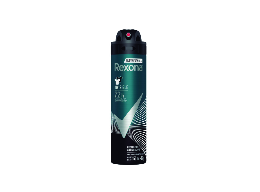  DESODORANTE AEROSOL 150 ML REXONA AP INVISIBLE MEN 