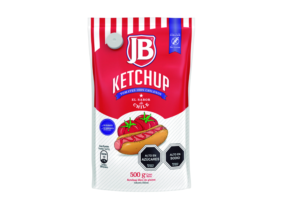  KETCHUP 500 GR DOYPACK JB 