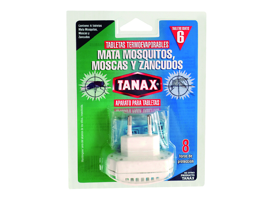  INSECTICIDA ELECT.TANAX RECARGA 24 TABLETAS MOSCAS 
