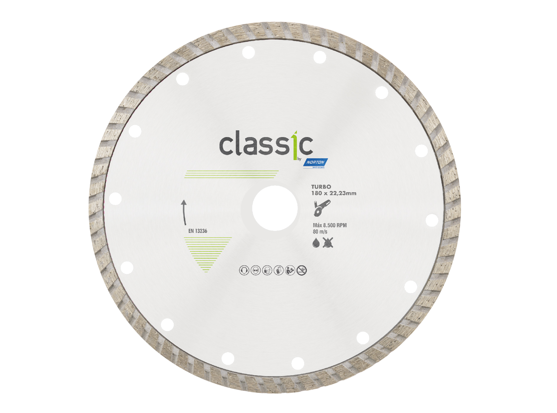  DISCO CLASSIC TURBO 7 PGL DIAMANTADO 