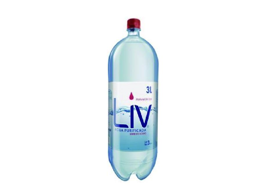  AGUA PURIFICADA LIV 3 LT DESECH S/GAS X 6 UN. 