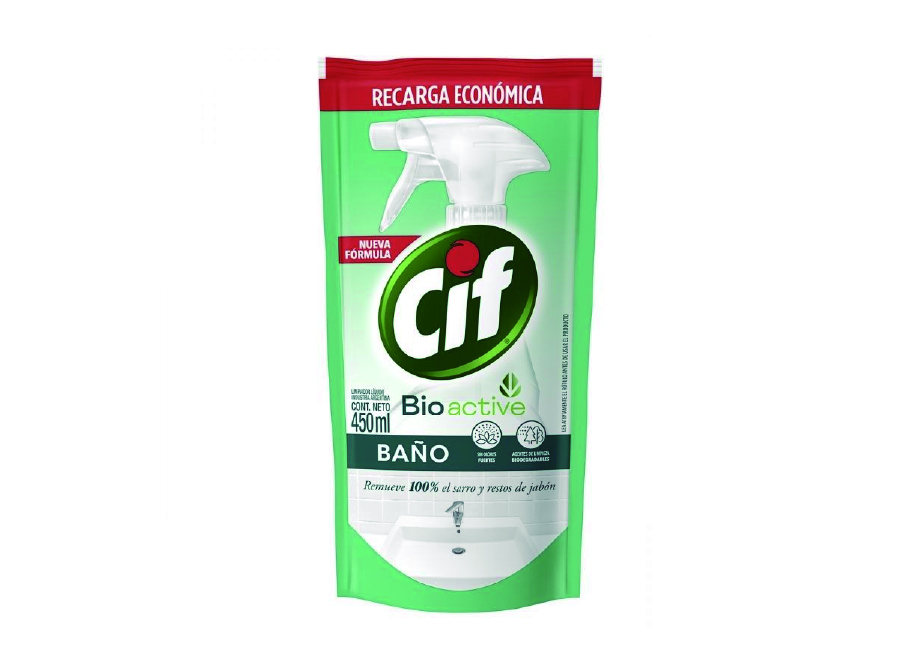  LIMPIADOR BA�O 450 CC DOYPACK CIF RECARGA 