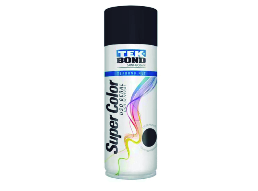  PINTURA SPRAY 400 ML A/TEMPT NEGRO MATTE TEKBOND 