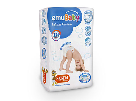  PANAL EMUBABY PREMIUM PQT X 14 UN XXG 