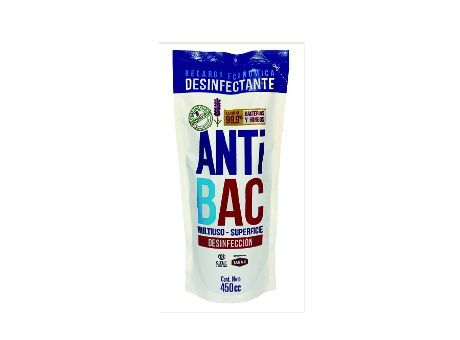  LIMPIADOR MULTIUSO 450 ML DOYPACK ANTIBAC 
