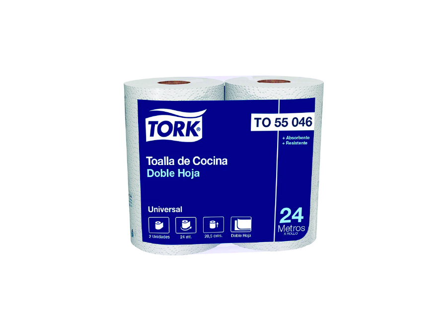  TOALLA PAPEL  2 ROLL. 24 MT. TORK REF TO55046 