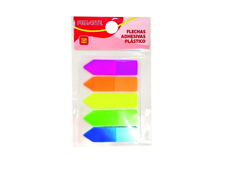  SEPARADOR PAG PROARTE 5 COLORES 500 HJ 