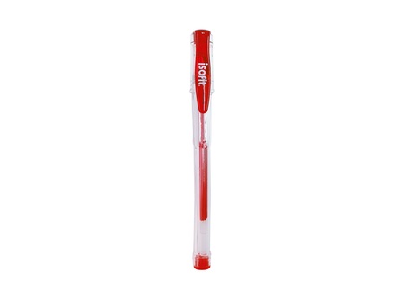  BOLIGRAFO GEL 0.7 ROJO DPX12 UN ISOFIT P.MED 