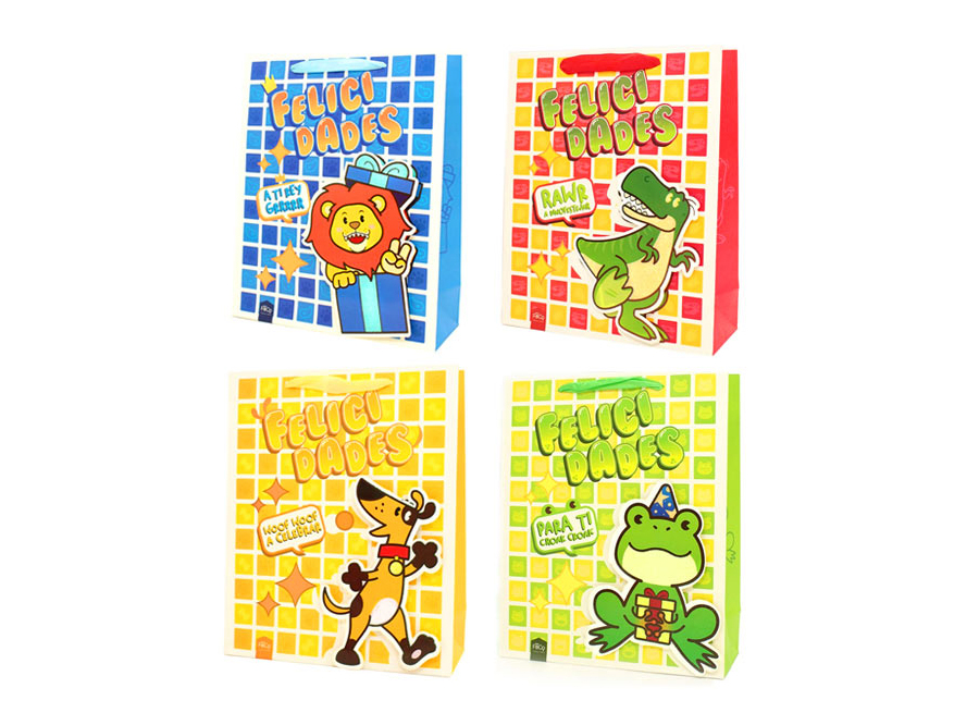  BOLSA REGALO 30X40 DPX12UN GENERICA INFANTIL 