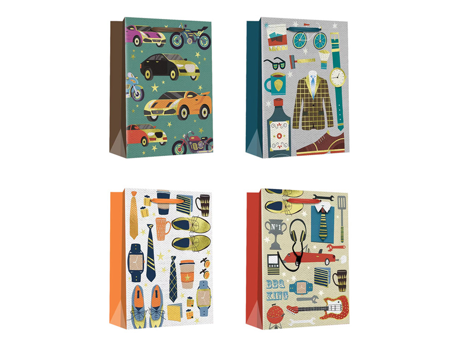  BOLSA REGALO 30X40 DPX12UN ICINOS VINTAGE FECO 