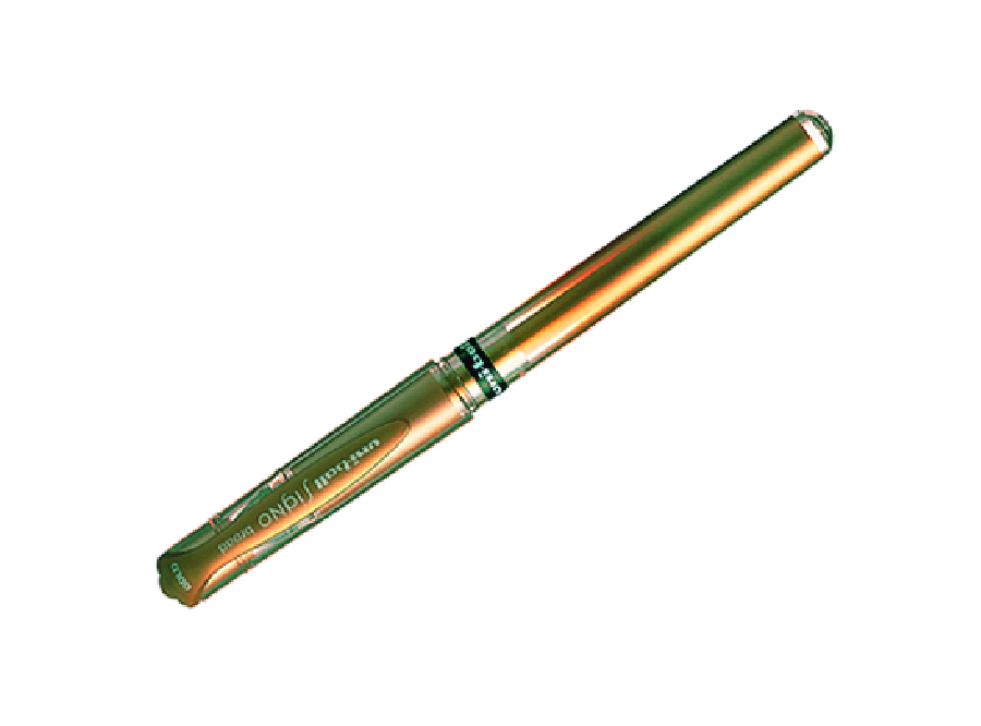  BOLIGRAFO GEL 1.0 DORADO UM-153 UNIBALL SIGNO BOAR 