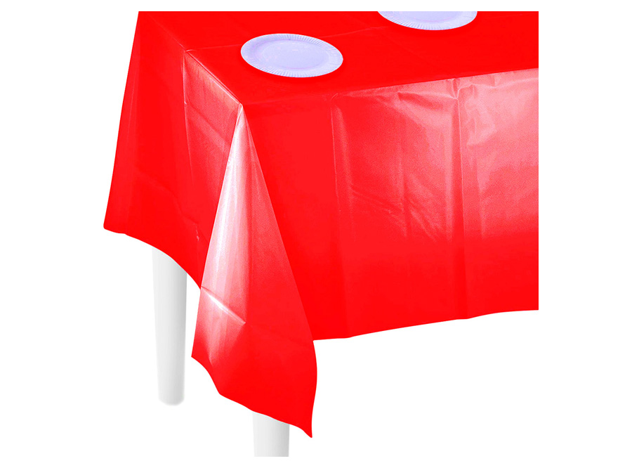  MANTEL REUTILIZ. 137 X 274 ROJO 