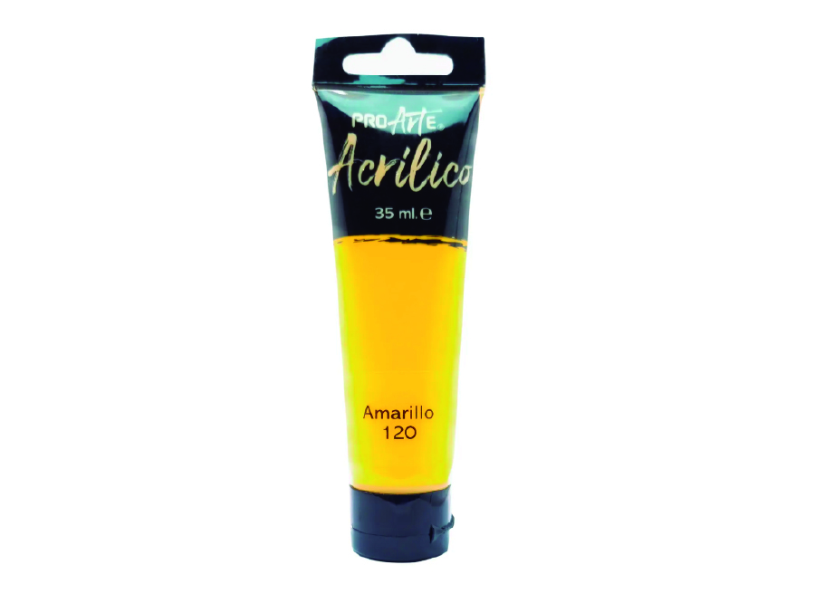  PINTURA ACRILICA 35 CC AMARILLO PROARTE 