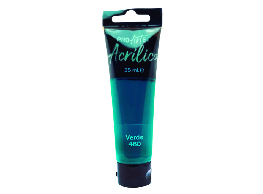  PINTURA ACRILICA 35 CC VERDE PROARTE 