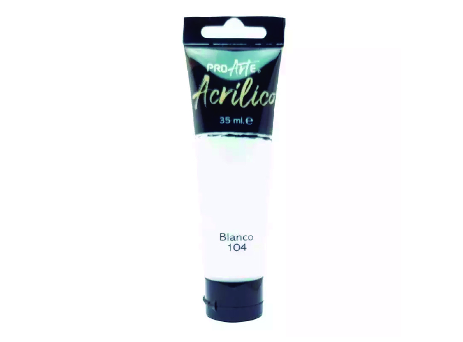  PINTURA ACRILICA 35 CC BLANCO PROARTE 
