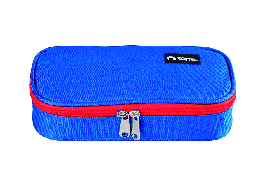  ESTUCHE ESCOLAR GRANDE 20X5X9CM COL.SURT TORRE 