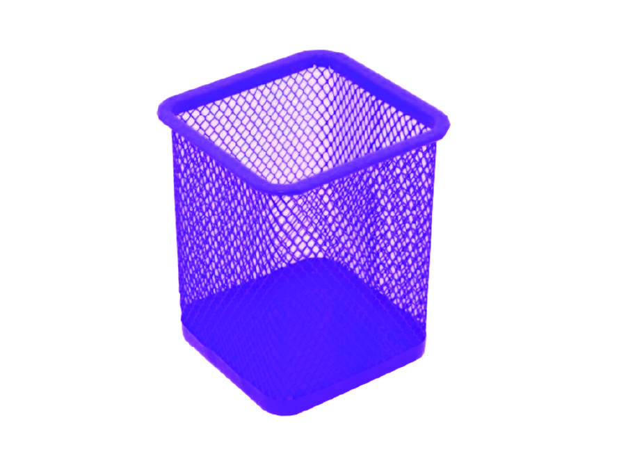  PORTALAPIZ METALICO REJILLA MO 9X10CM CUAD.OFFIONE 