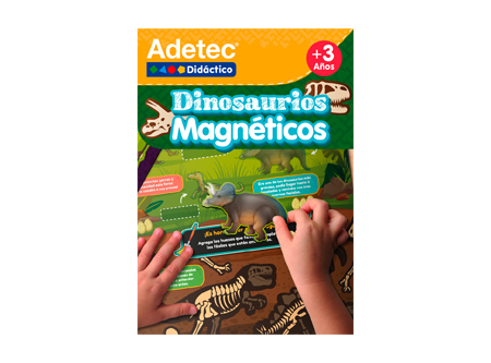  DIDACTICO ADETEC DINOSAURIOS MAGNET. LAM/INTERAC 