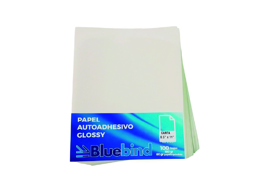  ETIQUETA ADH. GLOSSY 180GR CARTA 100UN DIAZOL 