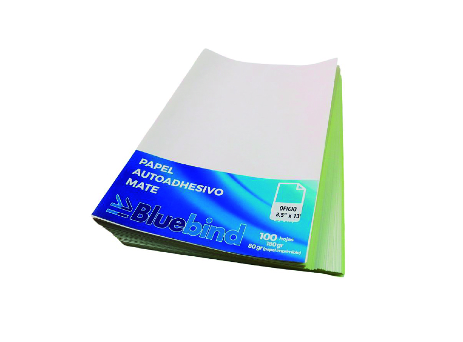  ETIQUETA ADH. MATTE 180GR OFICIO 100UN DIAZOL 