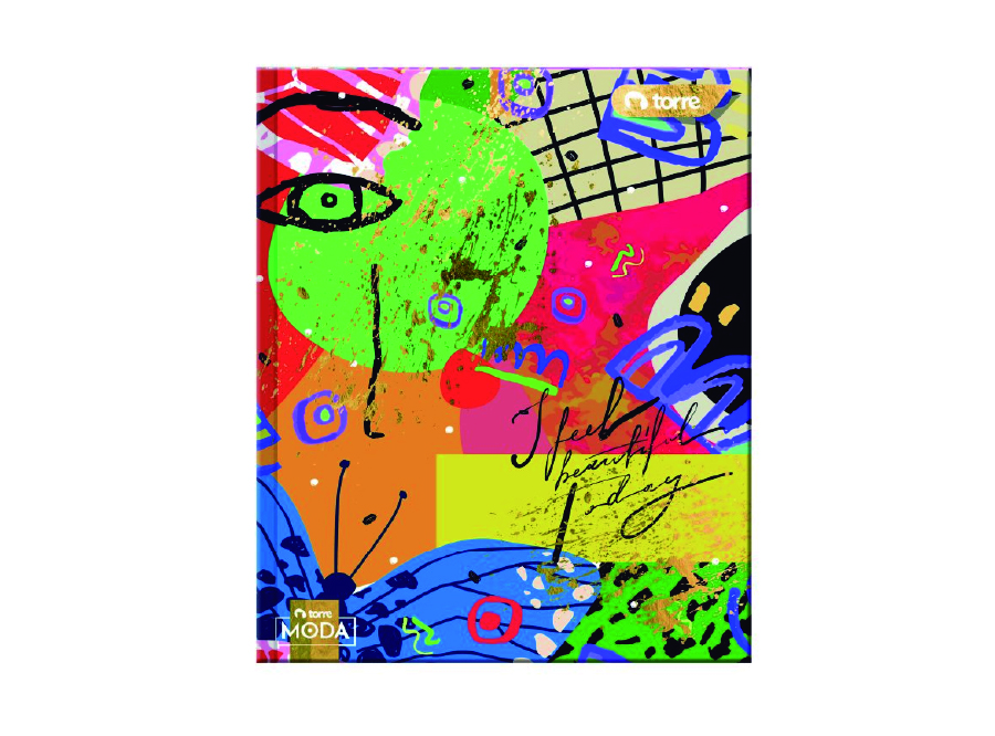  CUADERNO 1/2 OFICIO 250 HJ M5 TORRE MODA 