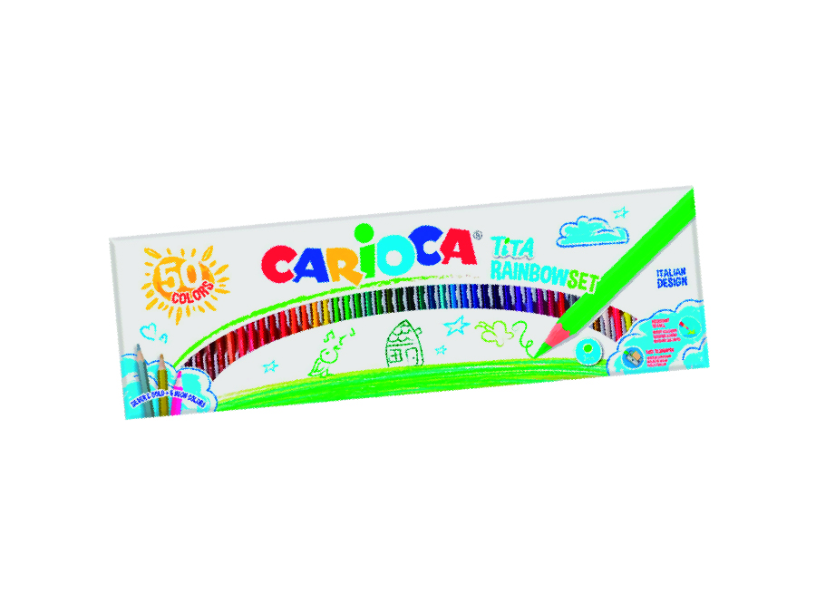  LAPIZ COLOR 50UN. LARGO HEXA. CARIOCA 