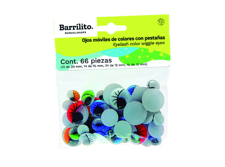  OJITOS MOVILES COL. SUR. (66UN TAMA�O DIF) BARRILI 