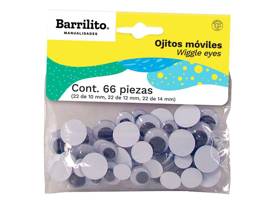  OJITOS MOVILES (66UN TAMA�O DIF) BARRILITO 