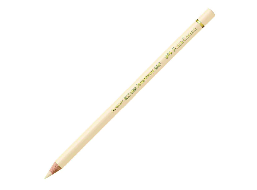  LAPIZ DE COLOR POLYCHROMOS 101 BLANCO FABER 