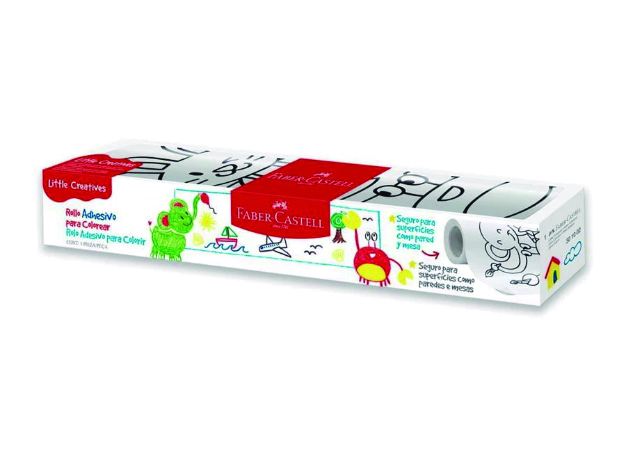  ROLLO ADHESIVO PARA COLOREAR FABER 