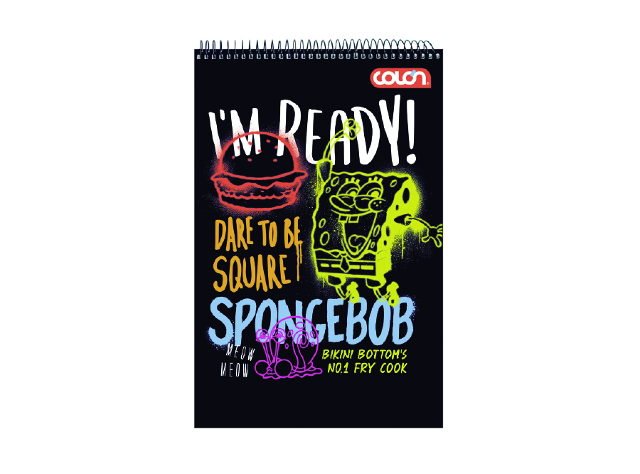  CROQUERA LIMP.PAD 21X32 BOB ESPONJA 80 HJ COLON 