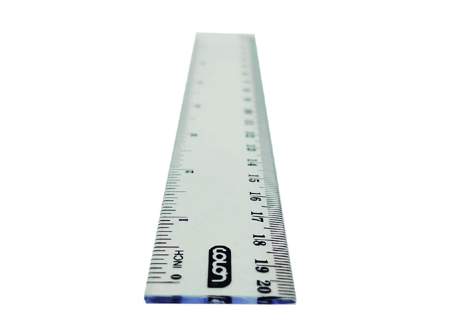 REGLA PLASTICA 20 CM. COLON 