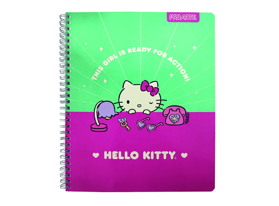  CUADERNO UNIV. E/D 100 HJ M7 PROARTE TD HELLOKITTY 