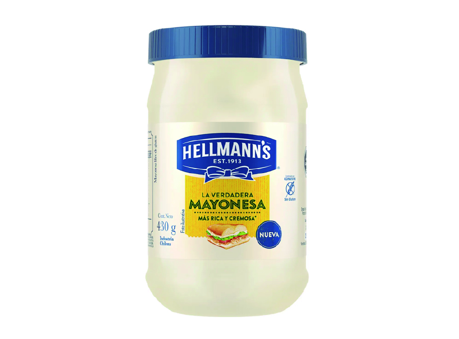 MAYONESA 430 GR POTE HELLMANNS CLASICA 